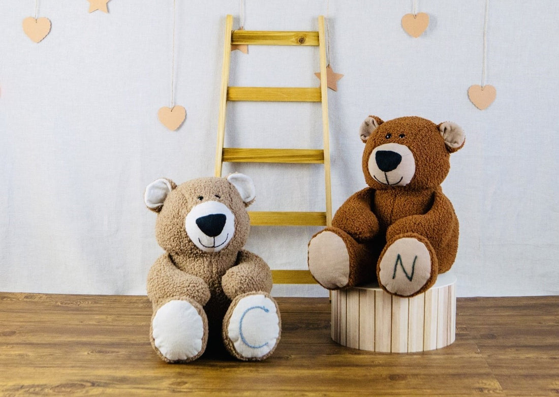 Cappuccino and Copper Birth Bears